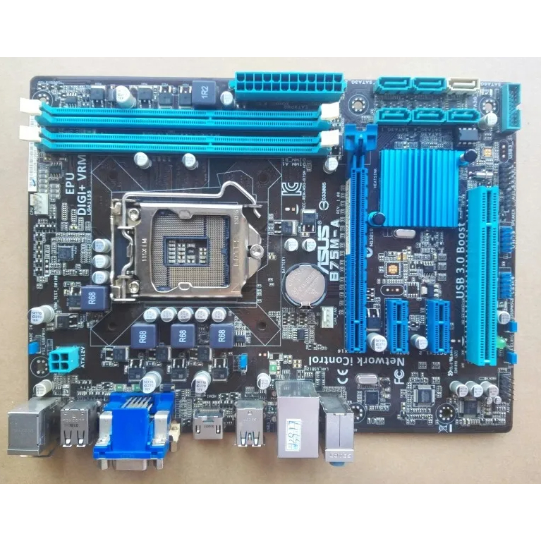 Asus B75M-PLUS Desktop Motherboard B75 Socket LGA 1155 I3/5/7 DDR3 32G ...