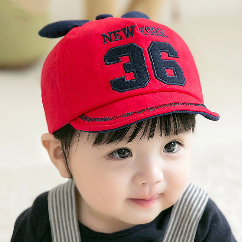 I love Dad Summer Baby Baseball Cap Letter Cotton Baby Boy Cap