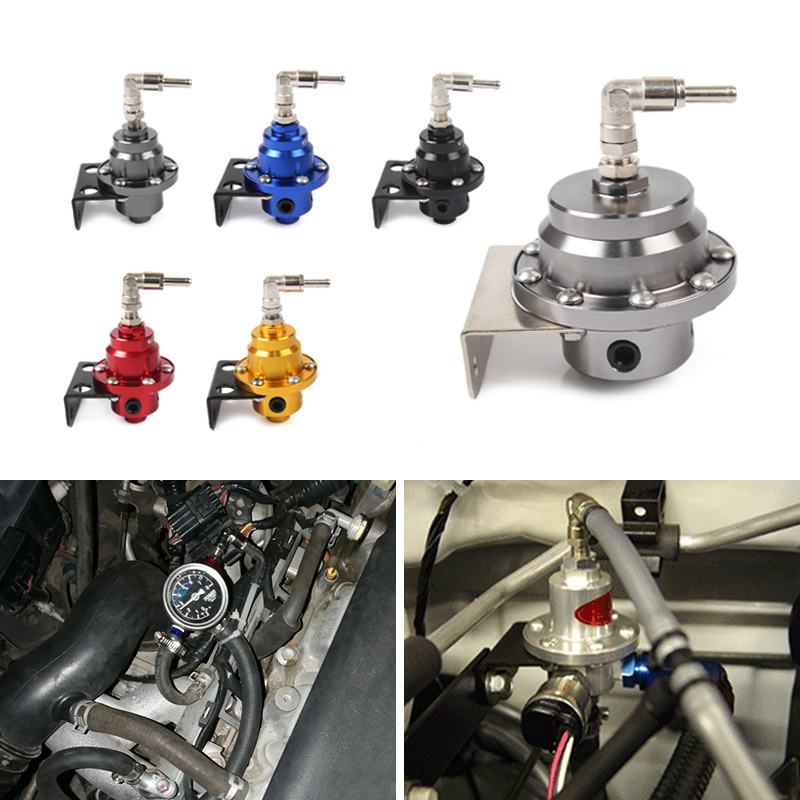 Universal Adjustable Tomei Fuel Pressure Regulator TypeS With Gauge