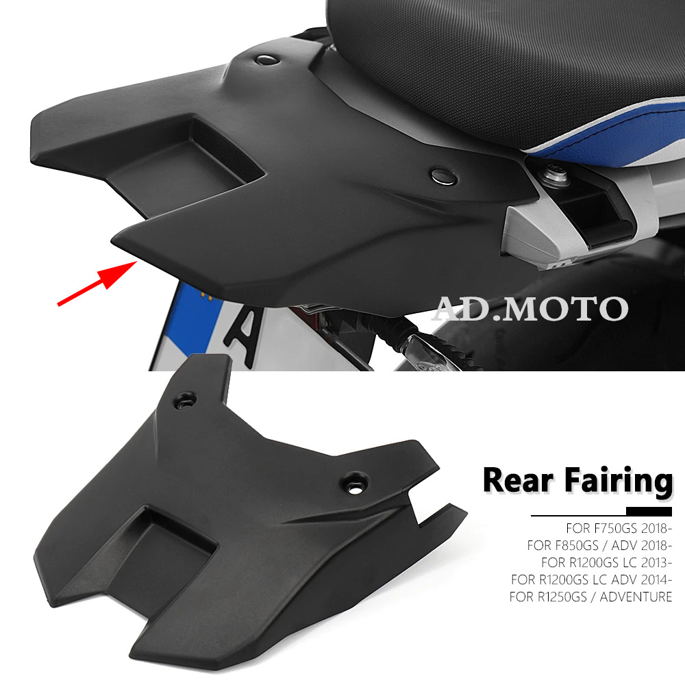 Motorcycle Black Tail Cover Plate Rear Panel Fairing ABS For BMW F750GS ...
