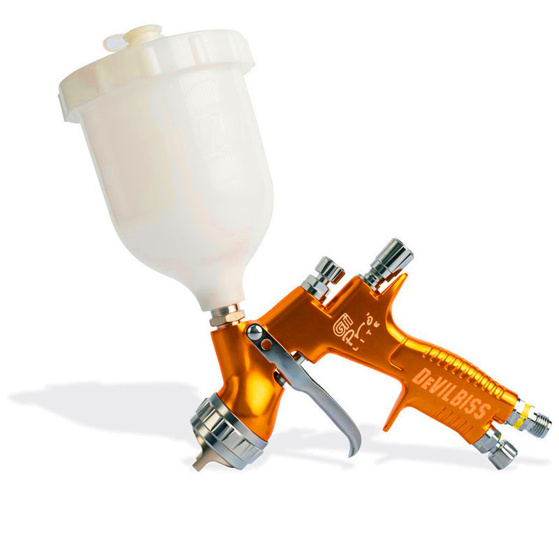 DEVILBISS Limited Edition GTI PRO LITE TE20 Gravity Spray Gun Clear Coat 1.3mm Tip 600ML Cup