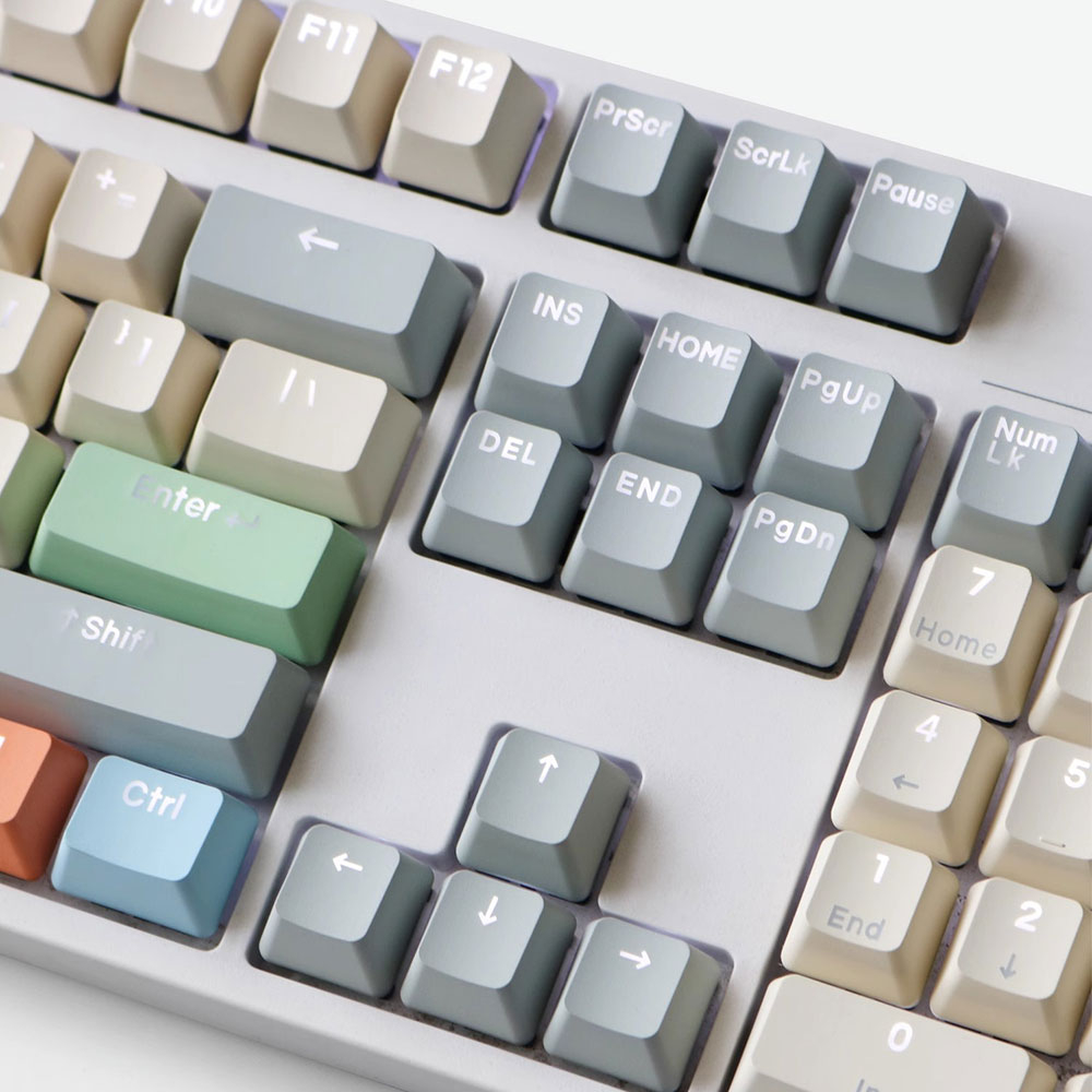 【JKDK】canvas PBT keycaps font transmits light OEM profile keycap for MX ...