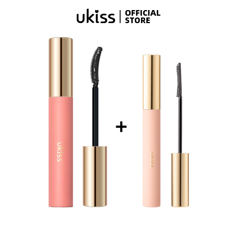 UKISS Eyelash Primer + Mascara Combo Waterproof LongLasting Natural