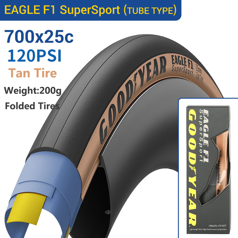 700x32C Folding Tire Goodyear Eagle F1 R Road Bike Tire - 700x32C