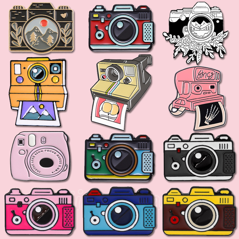 Funny Cartoon Enamel Pin Brooch - Cute Animal Lapel Collar Badge, Jewelry Gift For Fans & Friends