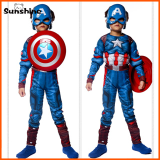 Iron Man & Captain America double pack costume for kids 