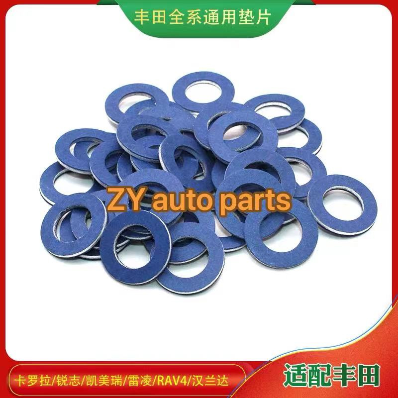10PCS Engine Oil Drain Plug Gaskets 9043012031 For Toyota Camry