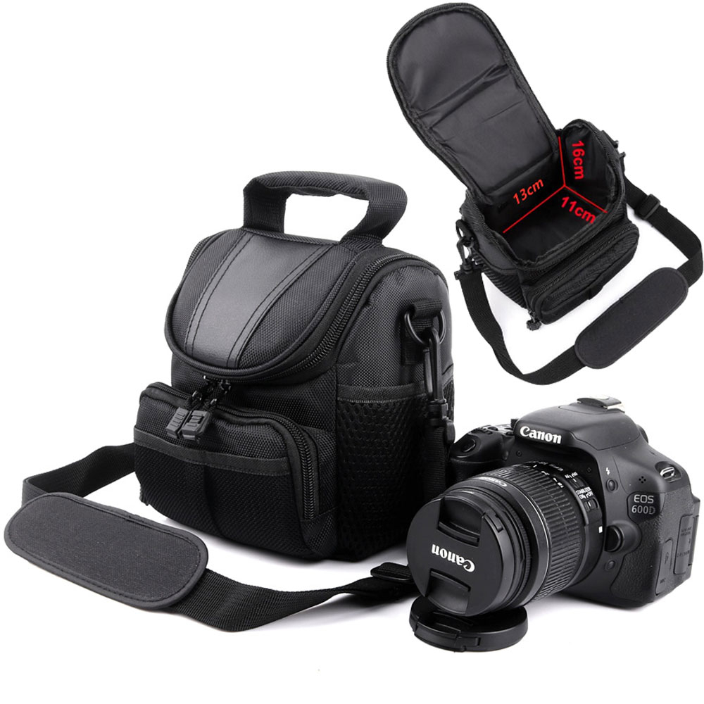 Camera Bag Durable Nylon Waterproof Digital DSLR Shoulder Bag For Nikon ...