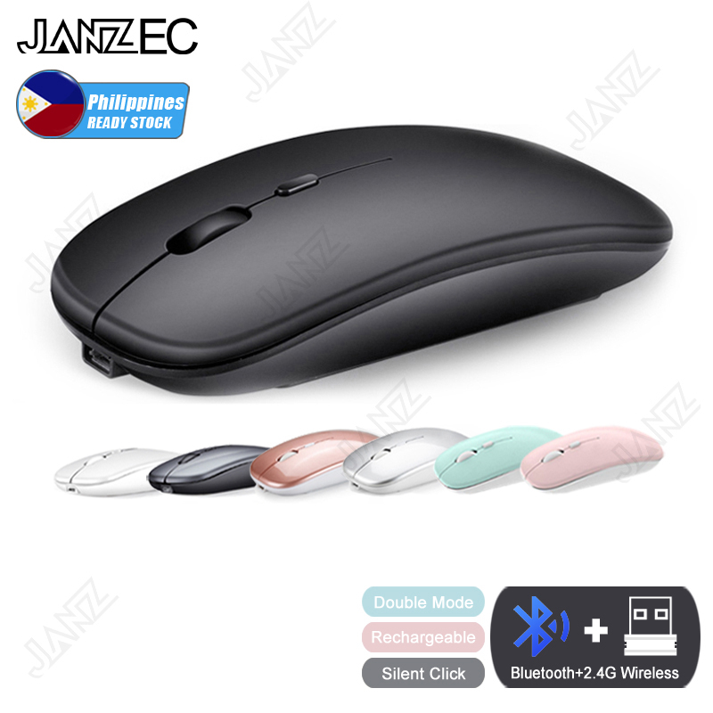 Ready Stock】Wireless Mouse Bluetooth Mouse Optical Rechargeable