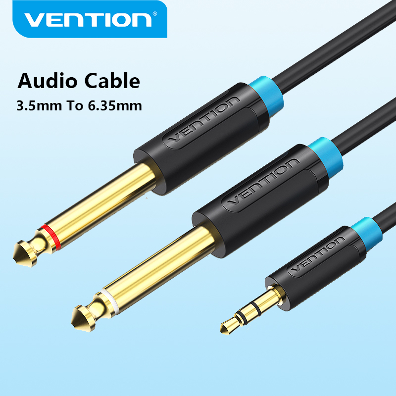 [Value Choice]Vention 3.5mm To 6.35mm Audio Cable for Amplifier Speaker ...