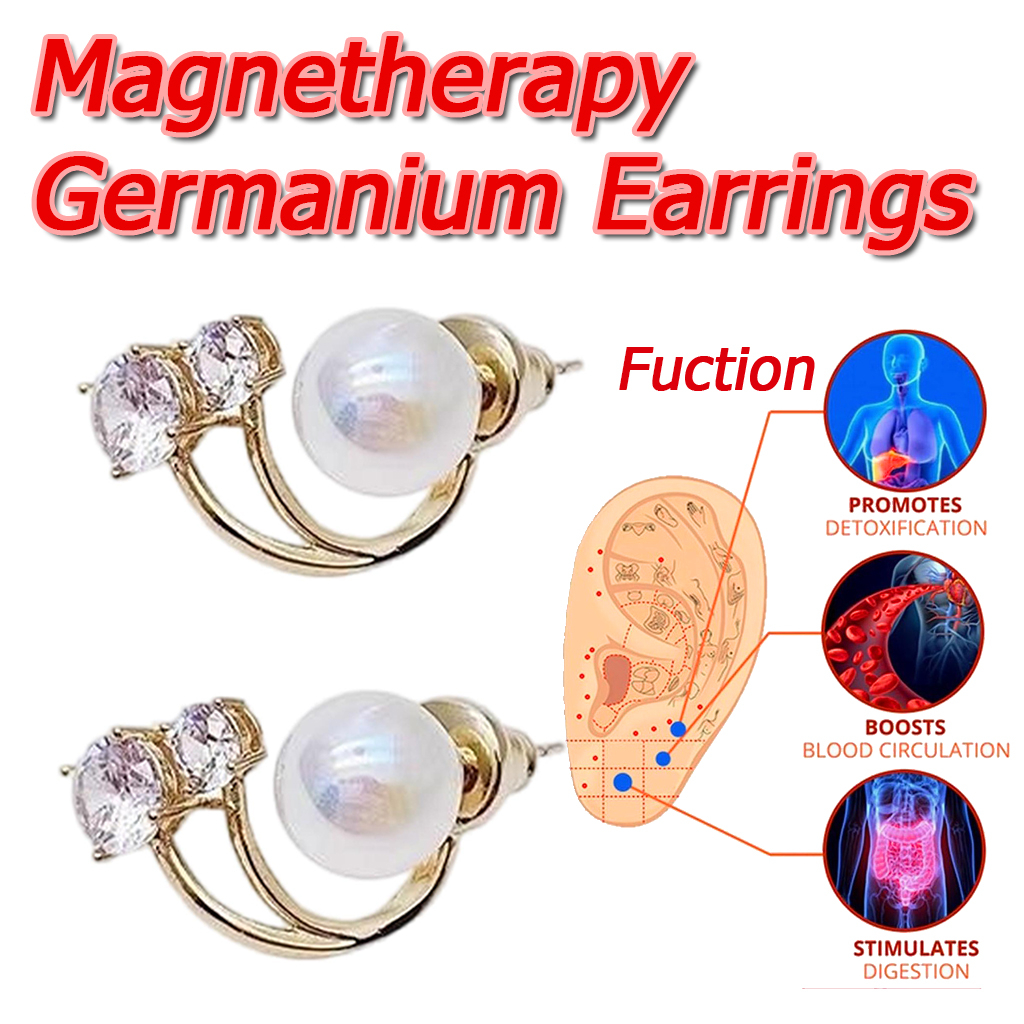 Pyrrhotite Earrings Germanium Earrings for Drainage