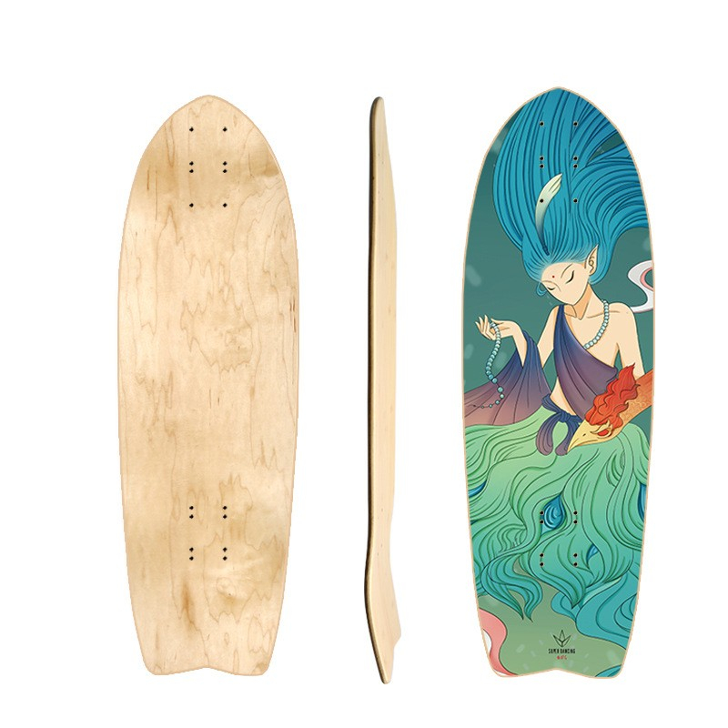 Rare ANT Professional Plus Maple Land Surfboard Board Fish Board Board ...
