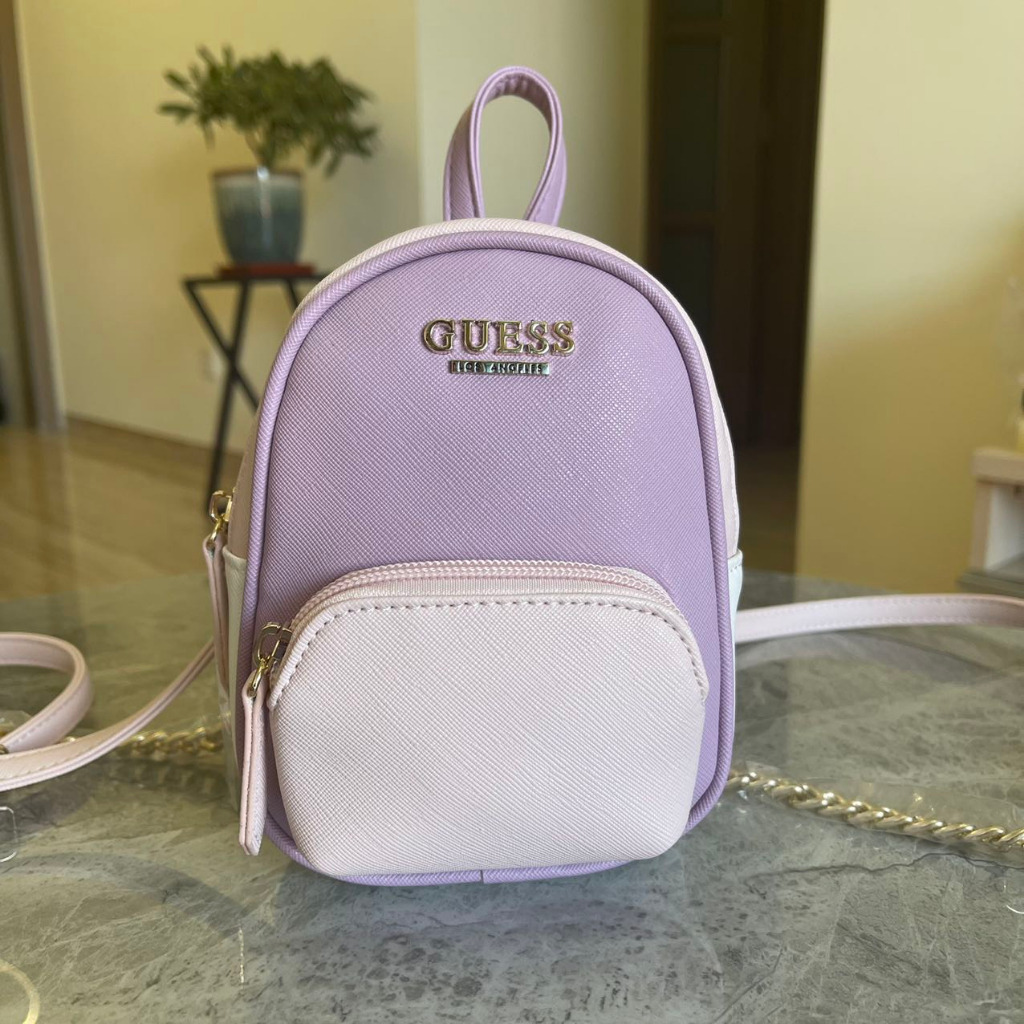 Guess Original Mini Size Sling Bag Backpack 2 Ways 21111101