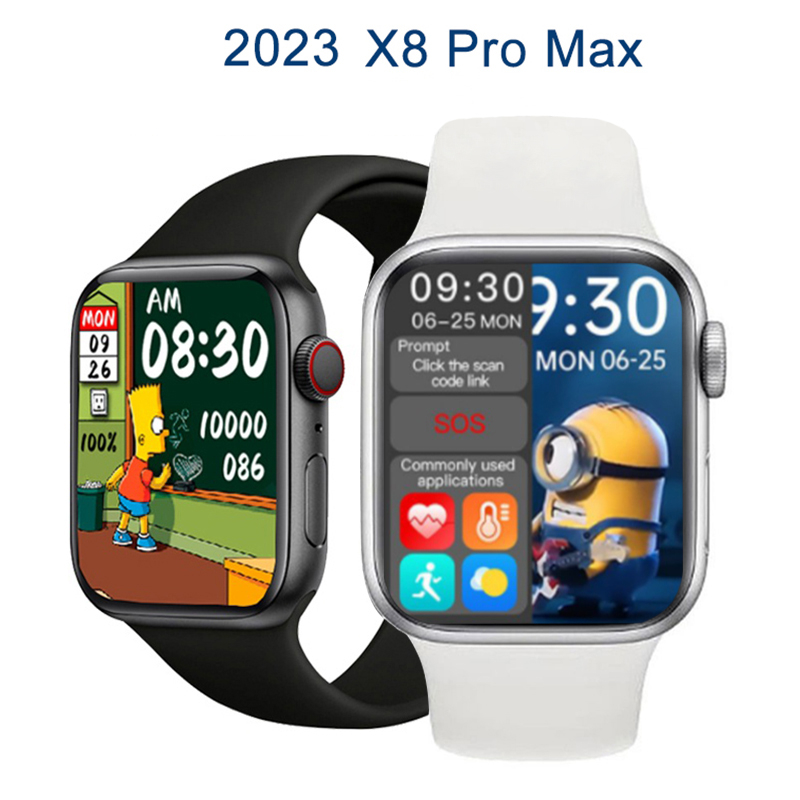 Illunt 2023 Smartwatch X8 Pro Max Watch Hd 1.93 Inch Full Screen