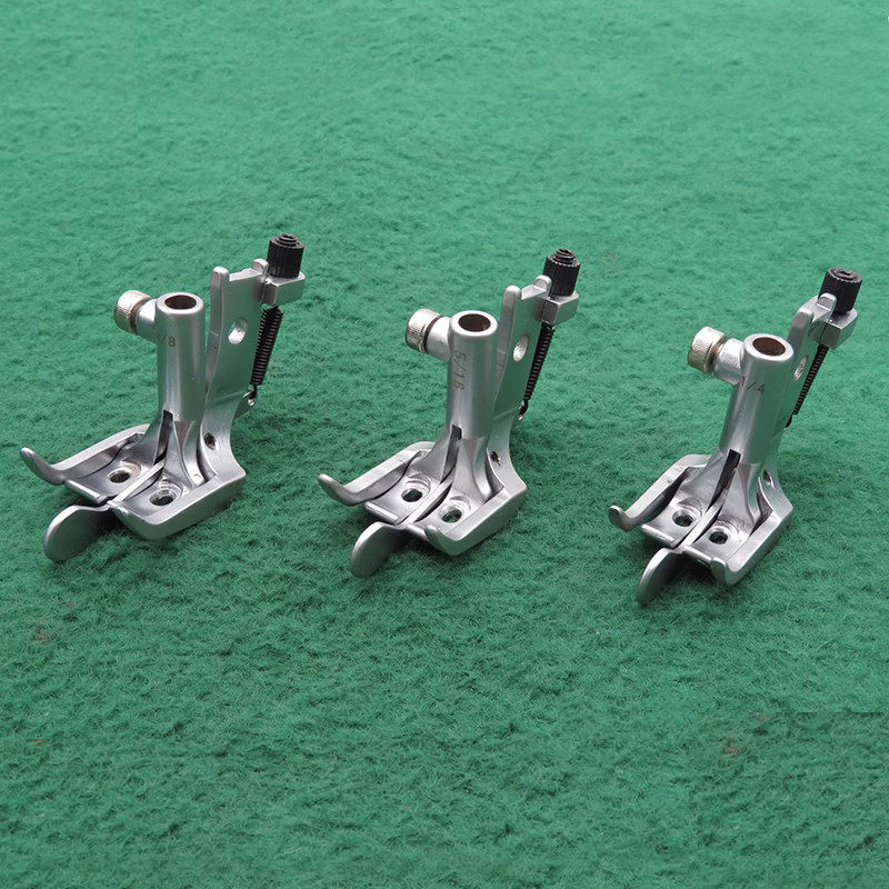 1246 Spring Type Center Guide Presser Foot for Double Needle Walking