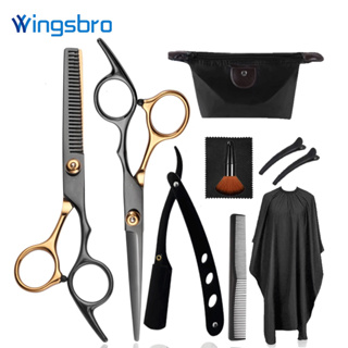 Professional 5.5 Titanium Hairdressing Scissors Shears 100% J2 Japanese  Steel 