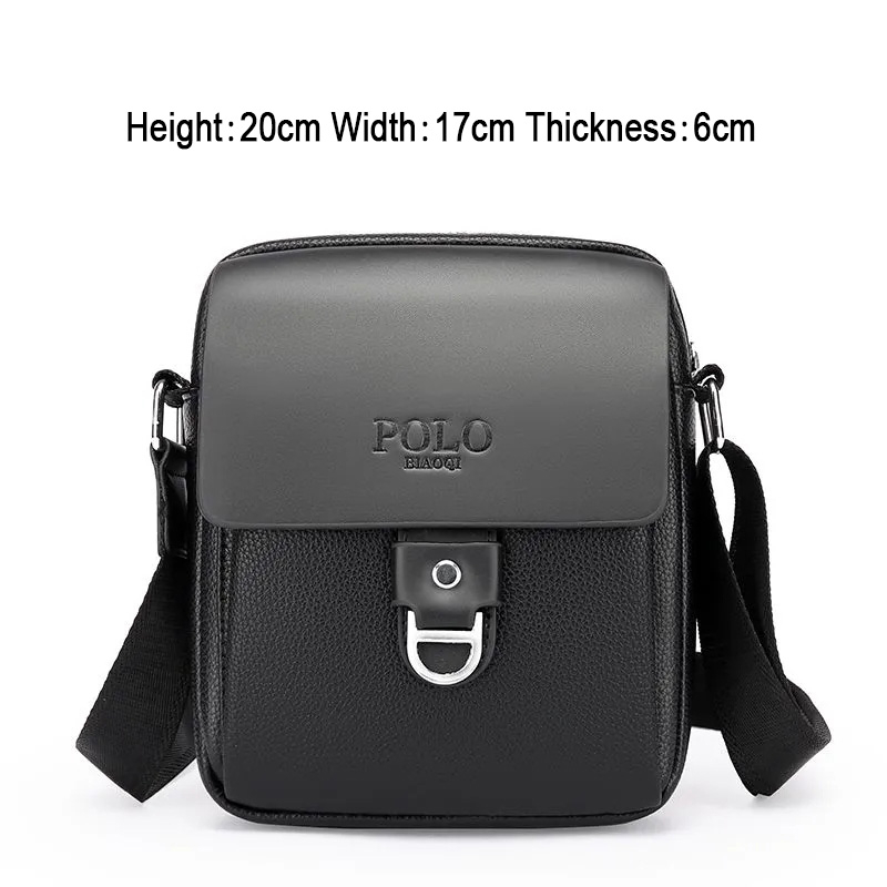 Men's Bag Business Leather Shoulder Bag Men's Crossbody Bag Casual