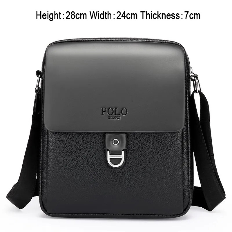 Men's Bag Business Leather Shoulder Bag Men's Crossbody Bag Casual