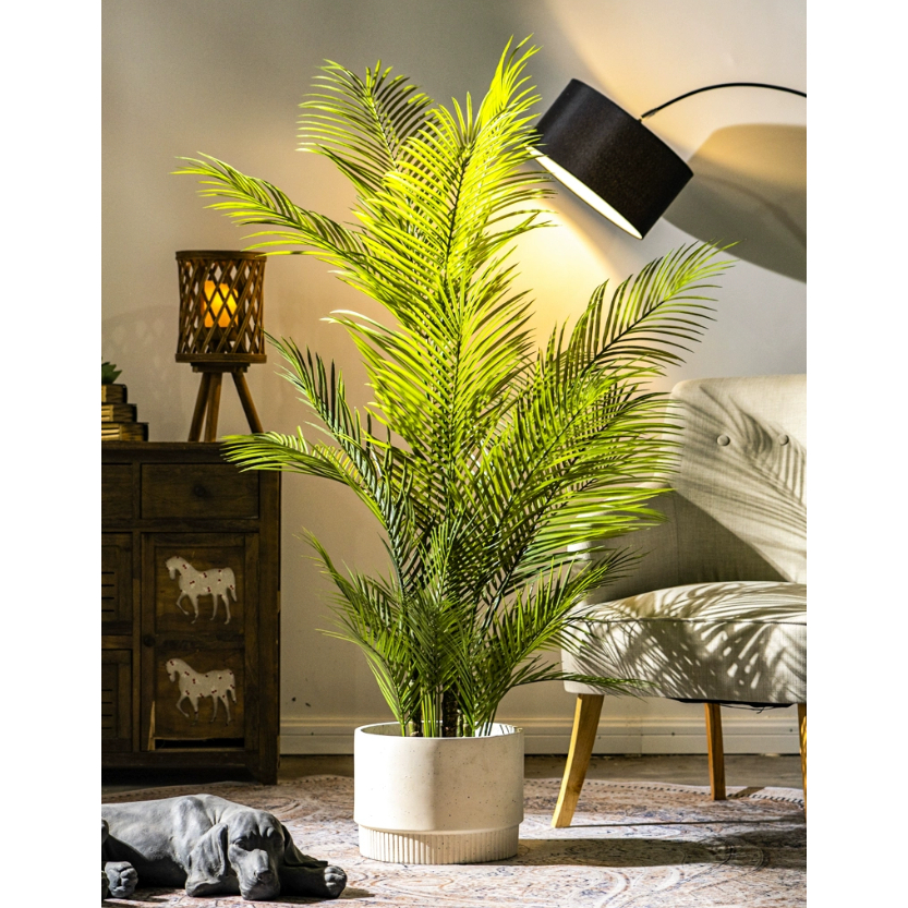 Plastic bonsai plants indoor artificial tree cycas revoluta palm tree