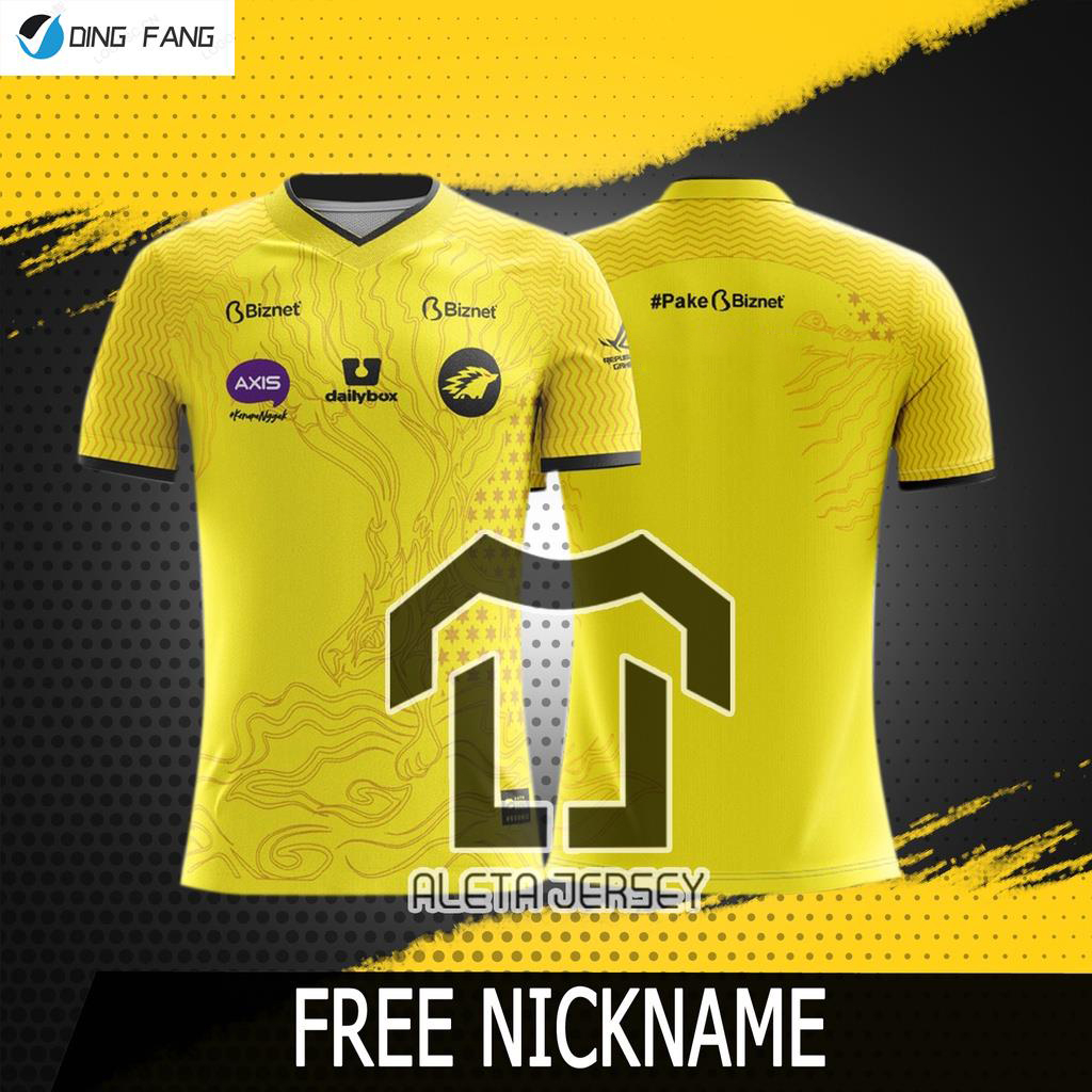 Quick Dry Elastic Breathable New Onic Esports Jersey 2023 Pro Edition