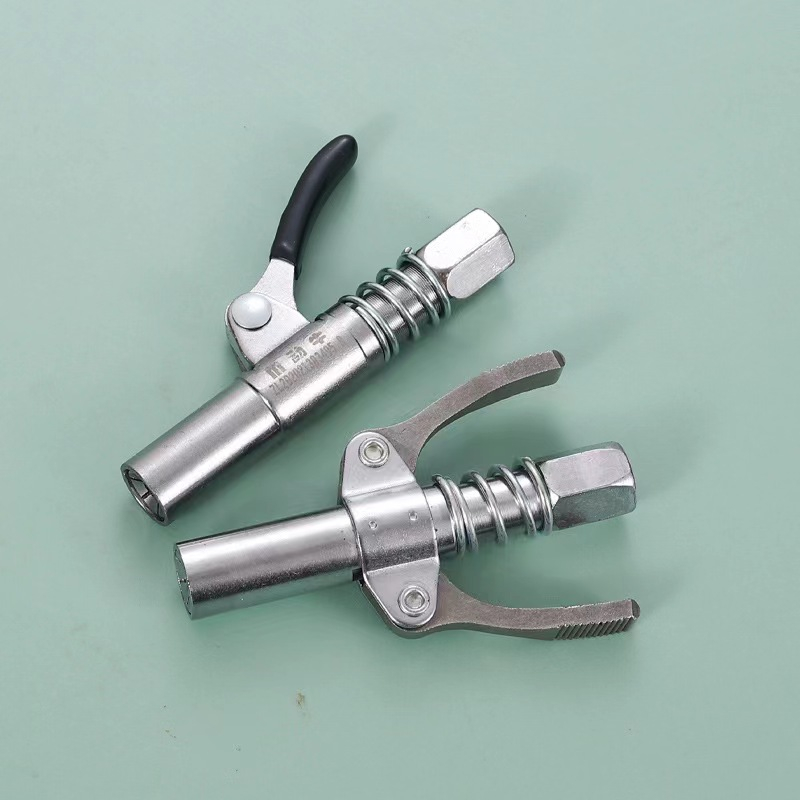 Locking clamp type highpressure grease nozzle Gear type Grease gun