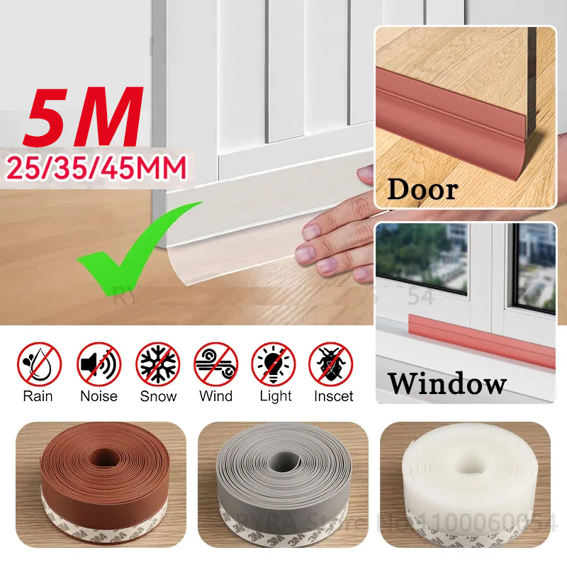 Silicone Seal Strip,Weather Stripping for Door or Window,Weatherproof