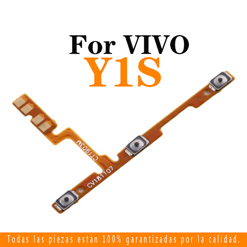 New For Vivo Y1S Power Flex on / off Switch Button Side Key Volume Up ...