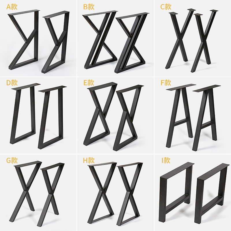 Table Legs X Frame Heavy Duty Bench Furniture Legs 28 Inch 24 Inch ...