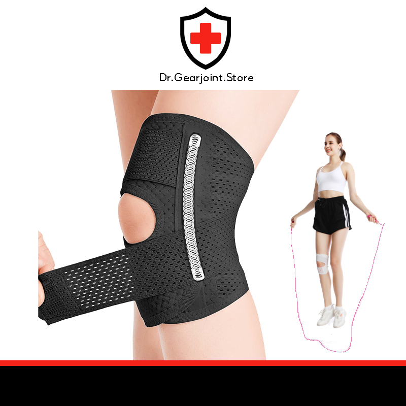 Knee Brace with Side Stabilizers Relieve Meniscal Tear Knee Pain
