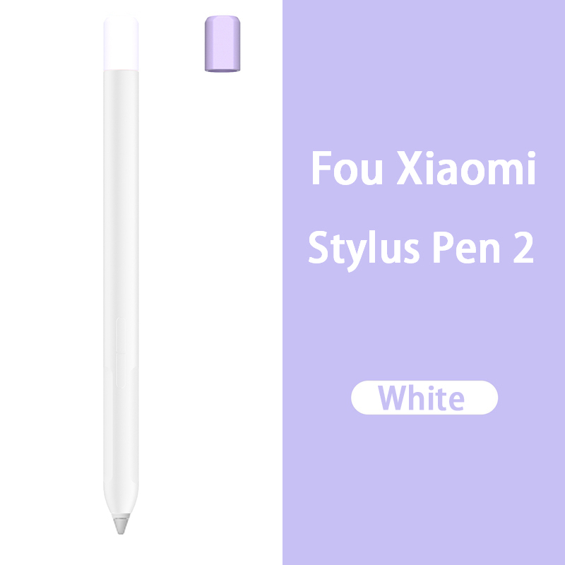 4 Punte Di Ricambio Per Xiaomi Smart Pen (2ª Gen) – Punta In Metallo Duraturo Per Xiaomi Pad 6, Bianco