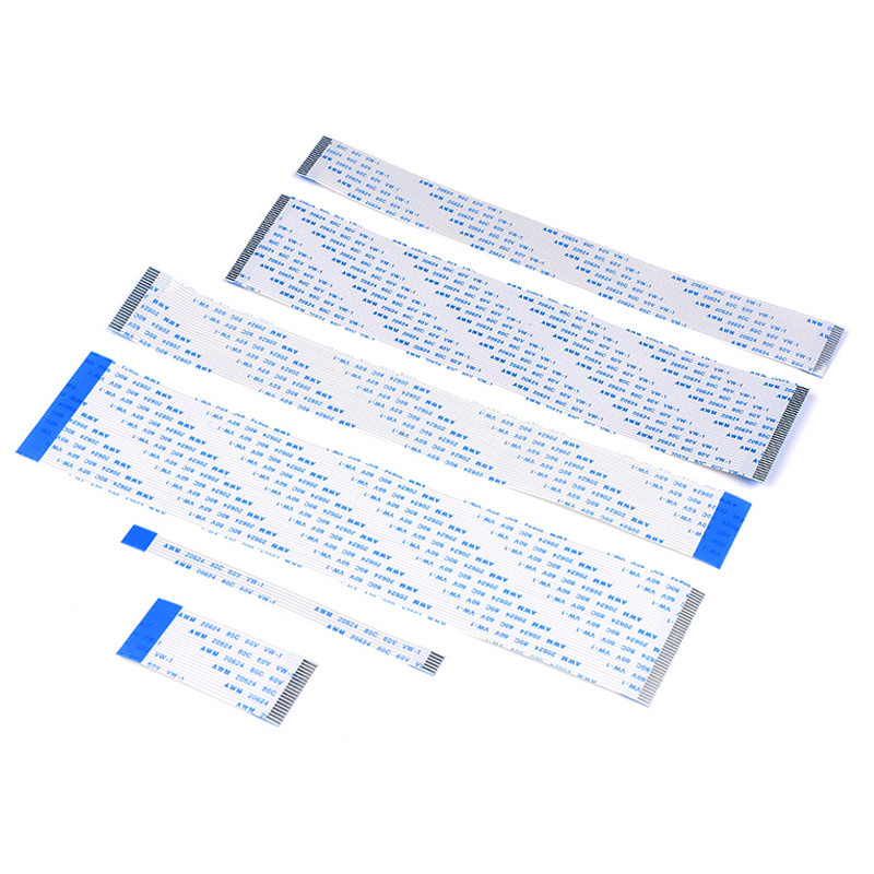 1.0mm Flexible Flat Cable FFC/FPC Co-directional 4/6/8/12/14/22/24/30P ...