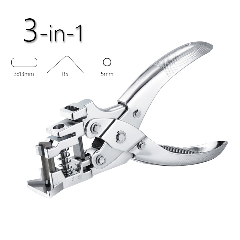 3in1 R5 Corner Rounder Paper Punches 3*13mm oval hole paper puncher