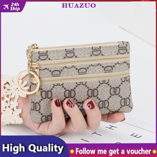 2023 Fashion Women Wallet Clutch Three Zip Female Short Small Coin Purse New  Brand Design Soft Mini Card Holder Wallet Money Bag