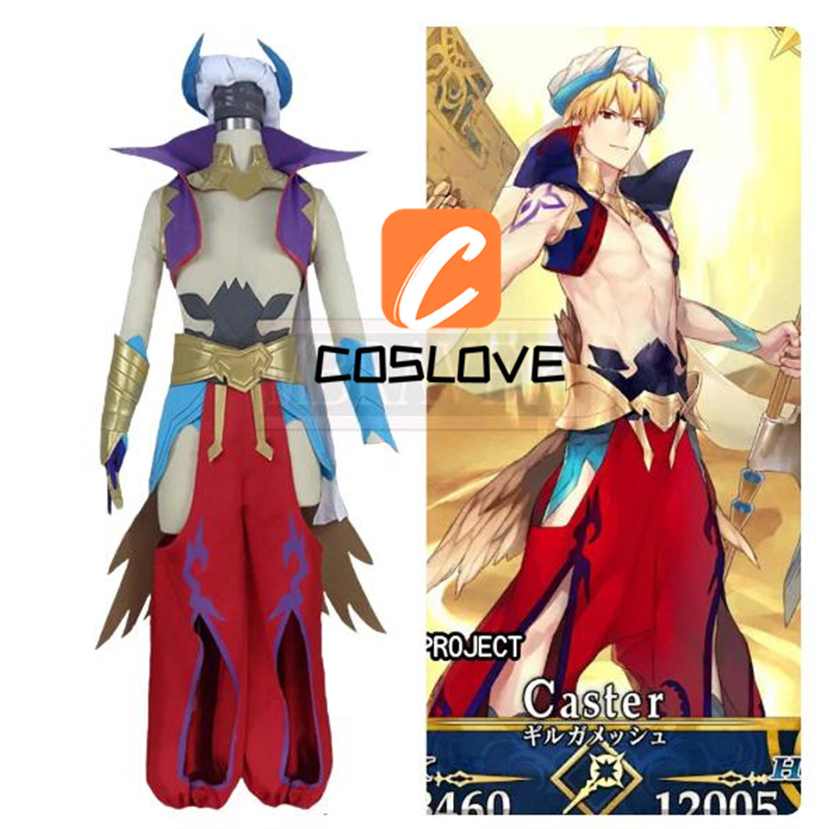 FGO King Gilgamesh Stage Uniform Cosplay Costume For Women Men Halloween Cosplay Costume