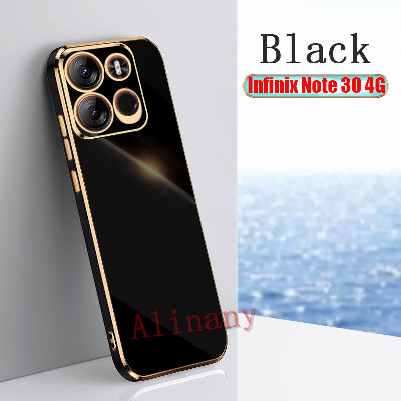 For Infinix Note 30 4G / 5G Case Shockproof Soft Silicone ...