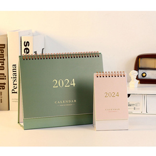 1pc 2024 Creative And Inspirational English Desktop Calendar, 365-day Desk  Ornament, Gift Boxed For Festivals