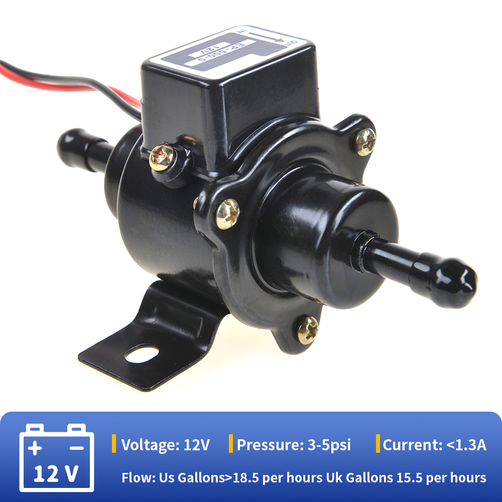 DENSO 12V Electric Fuel Pump Car for Inline Petrol Universal Pam EP-500 ...