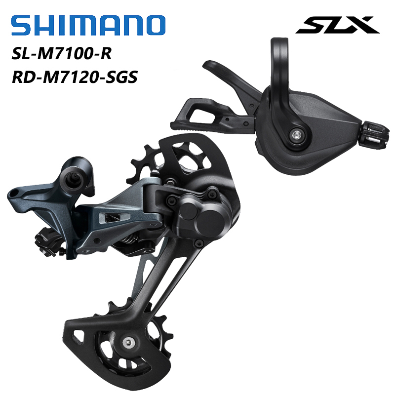 SHIMANO SLX M7100 Groupset 12 Speed SL-M7100-R Shifter Right  RD-M7120/M7100-SGS Rear Derailleur For MTB Bike Parts