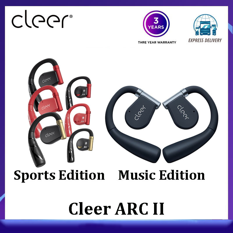 Cleer ARC II Music OpenEnded Headset Smart Wireless Bluetooth