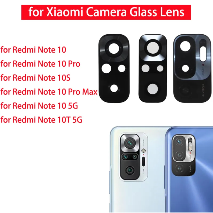 2pcs for Xiaomi Redmi Note 10 5G/ 10 Pro/ 10S/ 10 Pro Max/ 10T Back ...