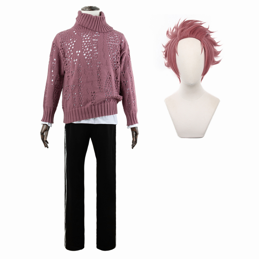 HOLOUN BLUE LOCK Anime Rin Cosplay Costume Sweater Wool Adjustable Size ...