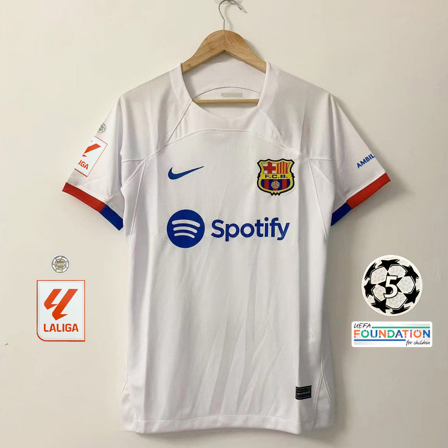 Fans issue 23/24 Barcelona away football jersey S-4XL | Shopee Philippines