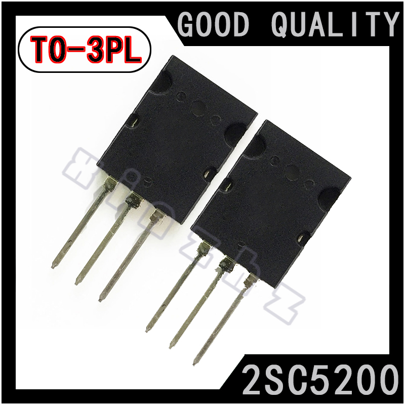 1PCS 2SC5200 2SA1943 Triode Package TO-3P High Power Amplifier Tube