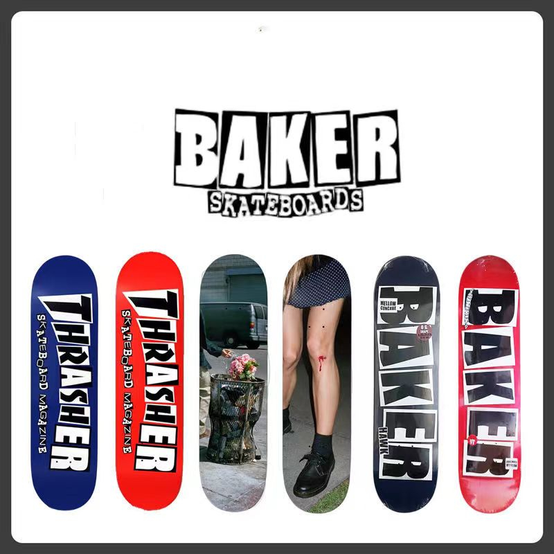 BAKER SKATEBOARD DECK CANANDIAN MAPLES DECK 31*8INCH 3188.25 INCH