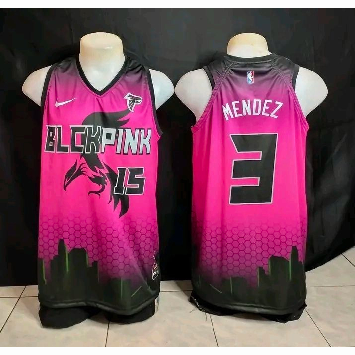 Pink basketball hot sale jersey nba