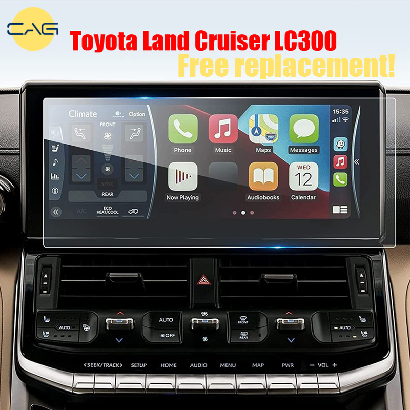 Toyota Land Cruiser LC300 Tempered glass screen protector film For ...