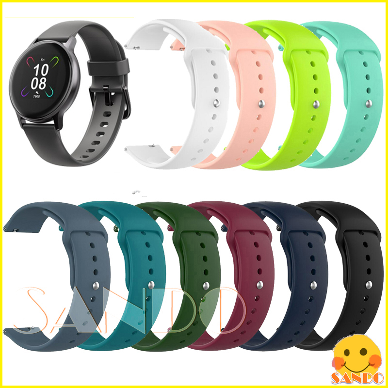 UMIDIGI Uwatch 2/Uwatch 2S/Uwatch 3S/Urun Sports Smart Watch soft silicone  strap smart watch reverse buckle replacement strap