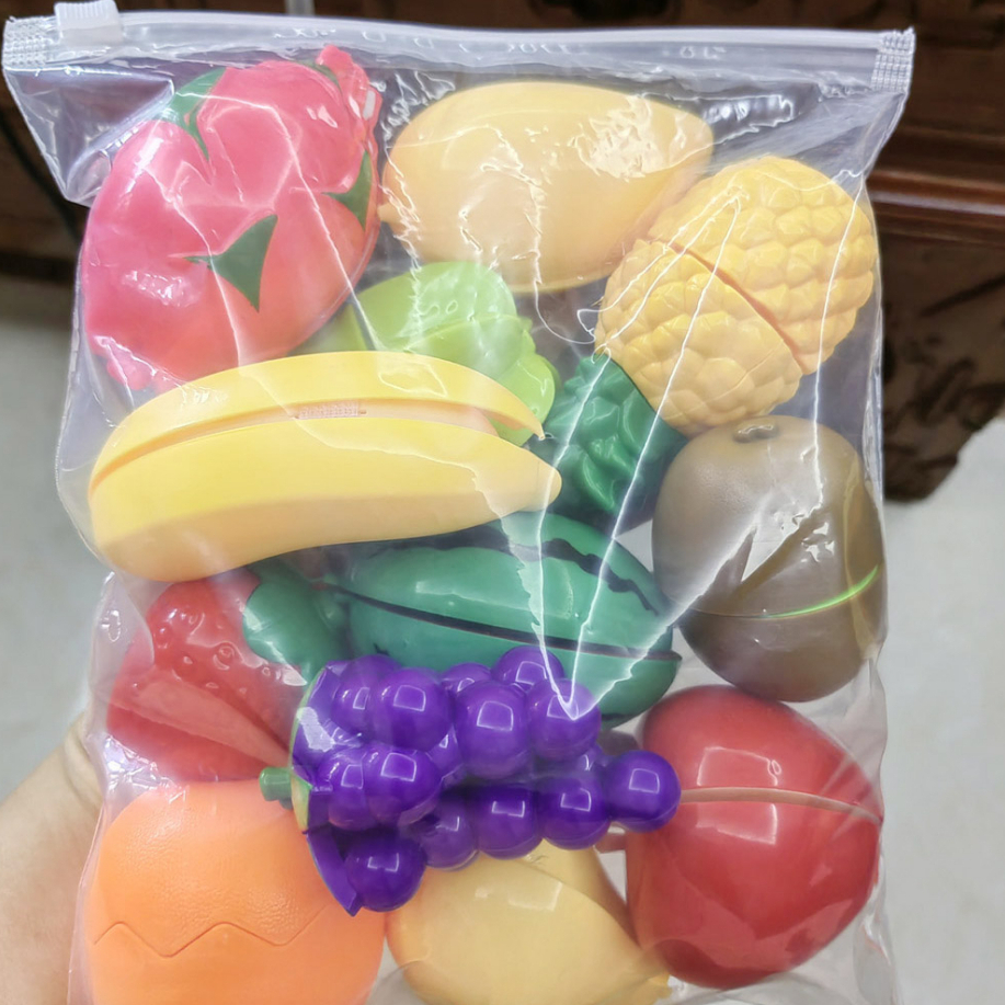 Food Toy for Kids Kitchen Pretend Play Toy Fruits Toy Vegetable Pizza  Burger Toy Girls Birthday Gifts