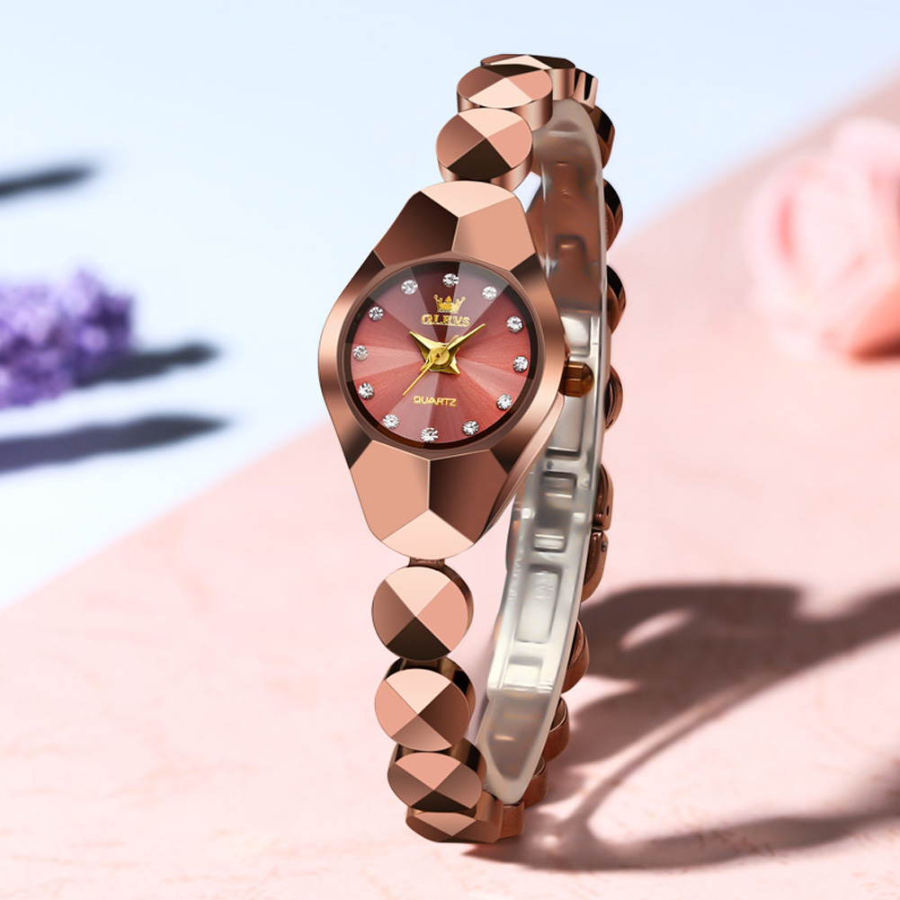 OLEVS Watch For Woman Waterproof Authentic Quartz Calendar Tungsten Steel Material Luminous Fashion 7007 Shopee Philippines