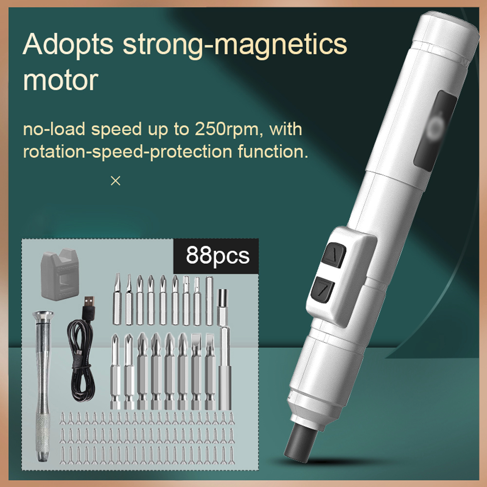 250r/min Screwdriver Metal Bits Set Multifunctional Screwdrivers
